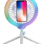 תאורת טבעת (Ring Light) ‏RGP LED FS-260 עם מאוורר
