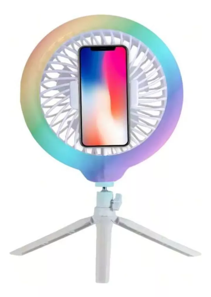 תאורת טבעת (Ring Light) RGP LED FS-260 עם מאוורר תאורת טבעת (Ring Light) RGP LED FS-260 עם מאוורר
