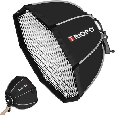 סופטבוקס נייד טריופו KS55 בקוטר 55 ס"מ - Triopo KS55 Portable Softbox 21.6in / 55cm סופטבוקס נייד טריופו KS55 בקוטר 55 ס"מ - Triopo KS55 Portable Softbox 21.6in / 55cm