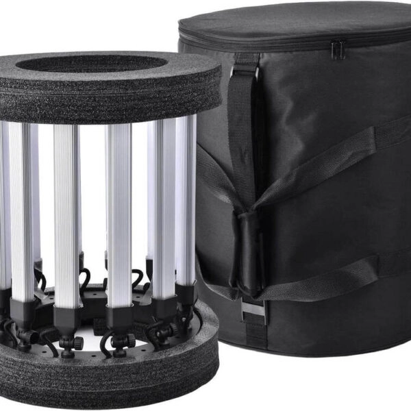 LED 180 – מנורת LED מקצועי לצילום ווידאו. . איכות גבוהה, מתאים לסטודיו ולצלמים מקצועיים.