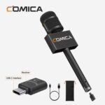 מיקרופון כתב אלחוטי Comica Revo S לסמארטפון - לדיווחים, ראיונות והקלטת וידאו חי