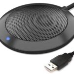 מיקרופון USB לוועידות ושולחן עבודה למחשב רב-כיווני