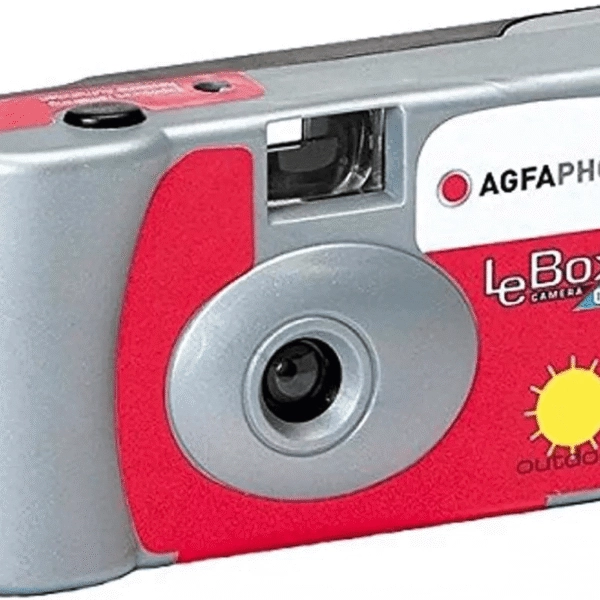 AGFA LeBox 400 – מצלמה חד פעמית, 27 תמונות, חיצוני