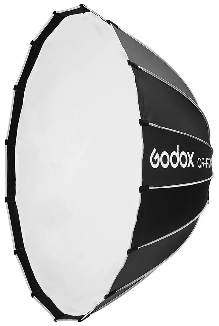 GODOX סופטבוקס פרבולי QR-P120T – שחרור מהיר 120 ס"מ