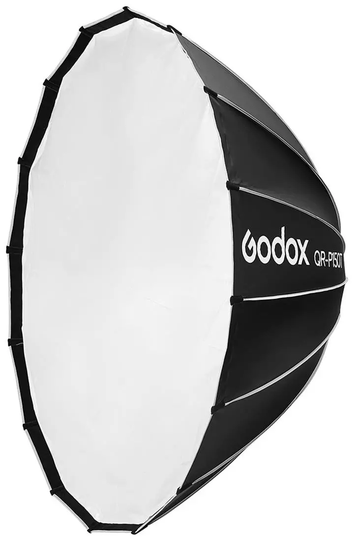GODOX סופטבוקס פרבולי QR-P90T – שחרור מהיר 90 ס"מ