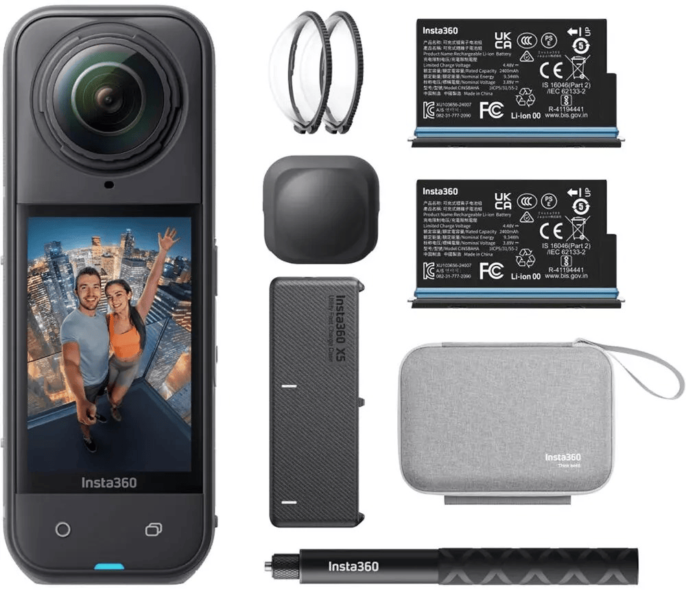 Insta360 X5 – מצלמת אקשן 360° | חבילת Starter Insta360 X5 – מצלמת אקשן 360° | חבילת Starter