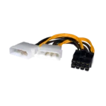 2 Molex to 8-PIN PCIe Connector