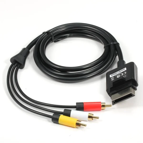 Audio Video AV Cable for Xbox 360 Slim