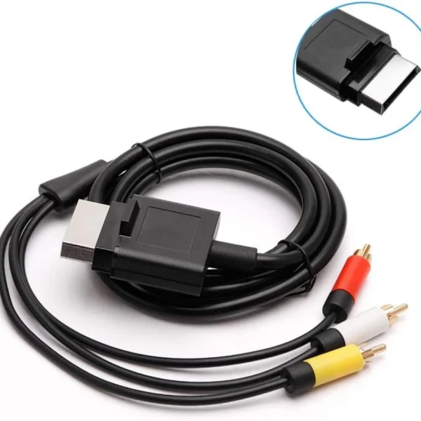 Audio Video AV Cable for Xbox 360 Slim