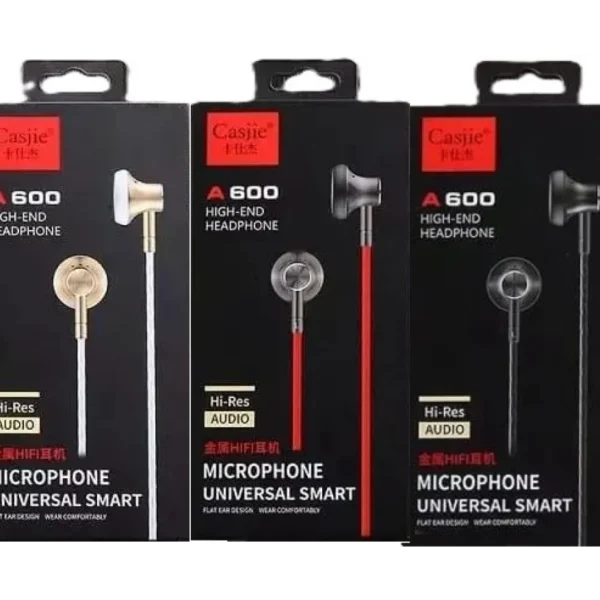 Casjie Earphones A600