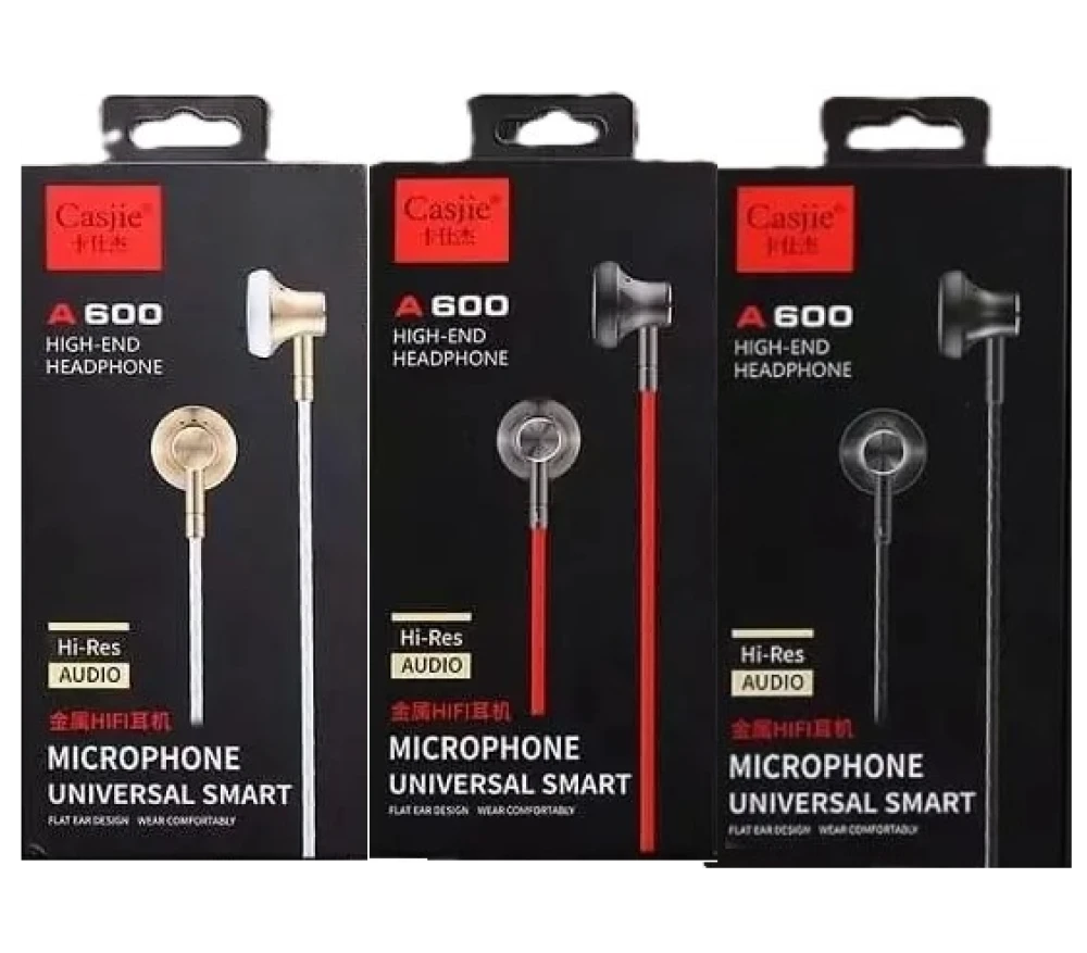 Casjie Earphones A600 Casjie Earphones A600