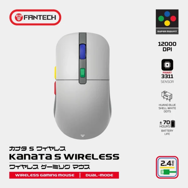 Fantech Mouse WG9S KANATA SUPER MAXFIT