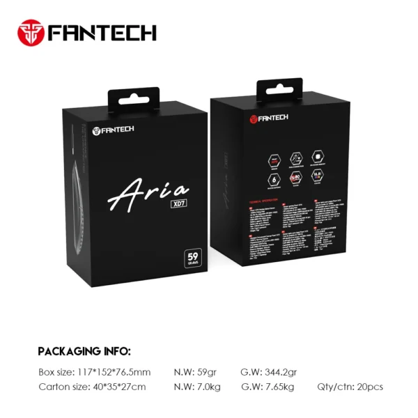 Fantech Mouse XD7 Aria