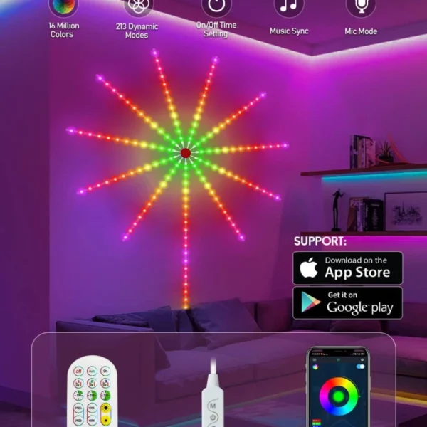 Firework LED Lights