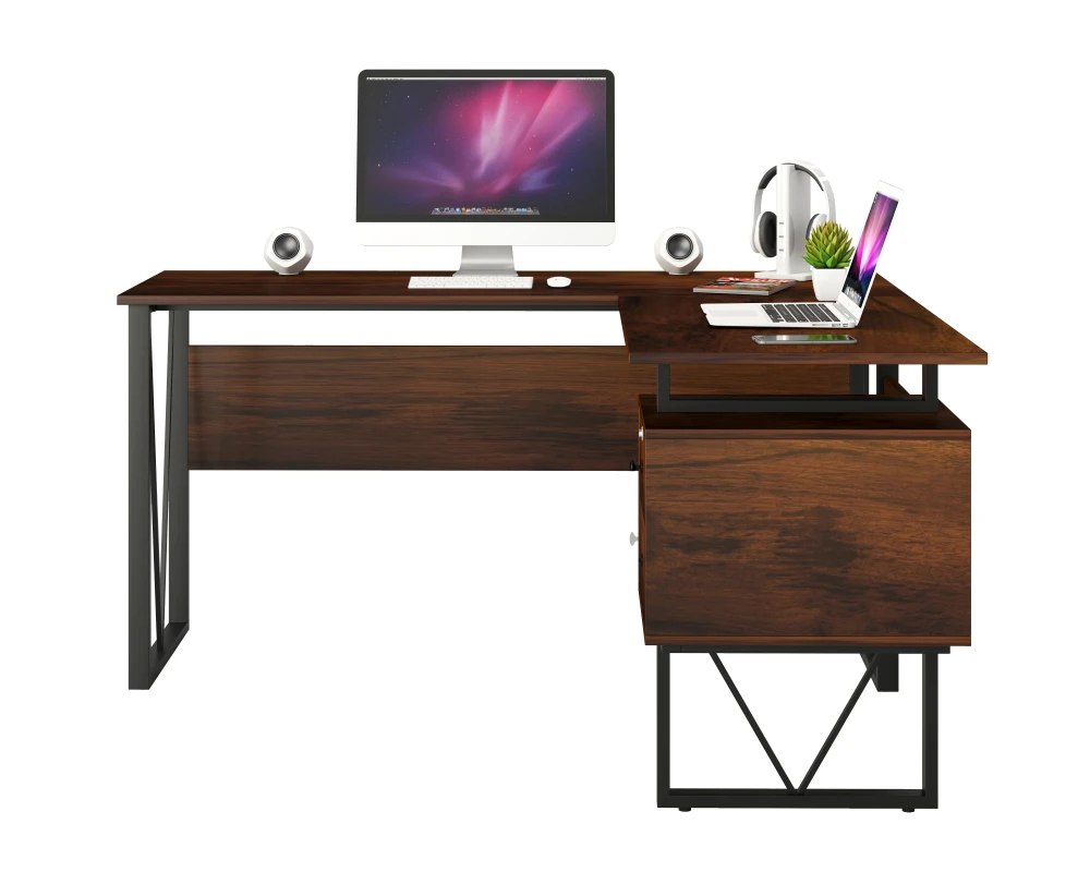 Gaming Desk Table CT-3864 brown