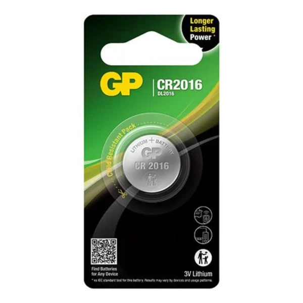 GP Battery CR2016
