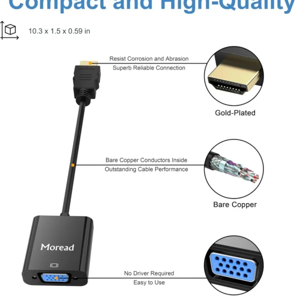 HDMI to VGA Adapter