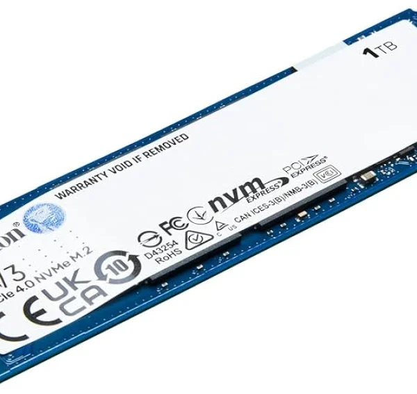 Kingston NV3 PCIe 4.0 1T NVMe SSD