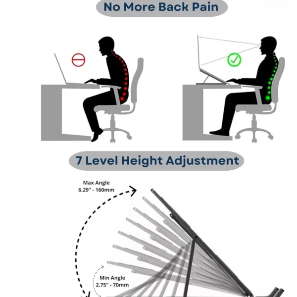 Laptop Stand Folding Bracket