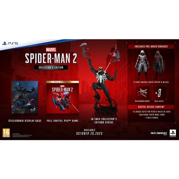 Marvel's Spider Man 2 Collector's Edition PS5