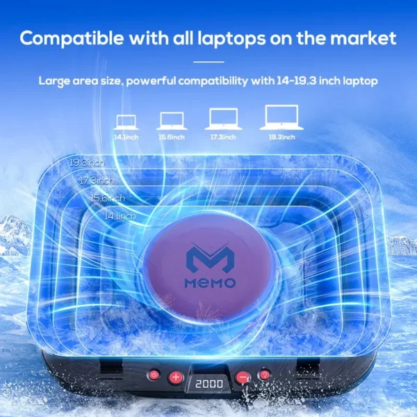 MEMO Laptop Cooling FL08