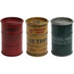 Miniatures Wargame Accessories Miniature Oil Barrels