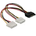 SATA To 2 Molex Connector