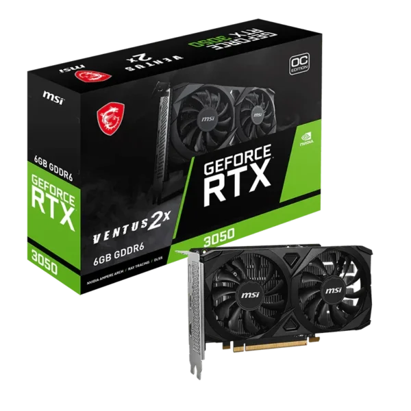 MSI GPU GeForce RTX 3050 6G OC