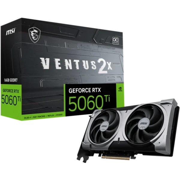 MSI GPU RTX 5060 Ti 16G VENTUS 2X