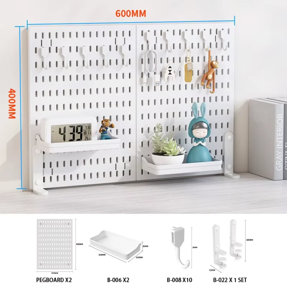 Pegboard Clip On Desktop 58*41