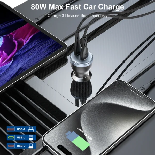 Phone Planet Car Charger CC07