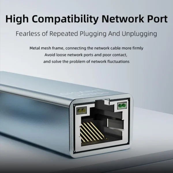 PIVA Adapter USB-C to Ethernet RJ45-1000