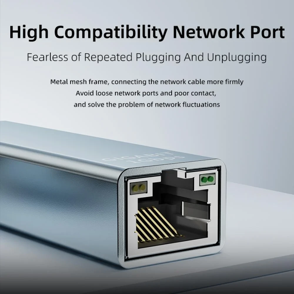 PIVA Adapter USB-C to Ethernet RJ45-1000