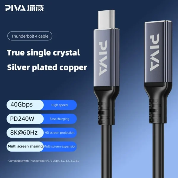 Piva Cable DC-01 Type C Female To Type C