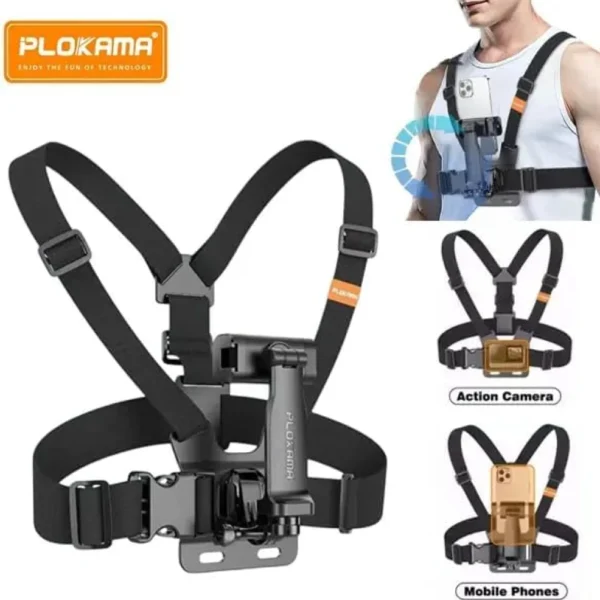 Plokama Chest Mount Camera Holder CX 10