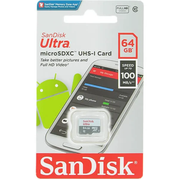 SanDisk Ultra MicroSDXC UHS-I Card