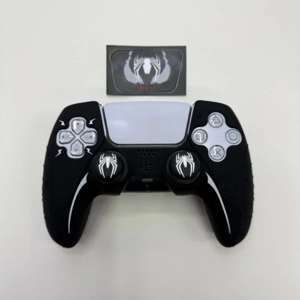 Spider man Silicone PS5 Controller cover with sticker & thumb