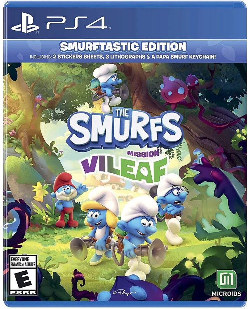 The Smurfs: Mission Vileaf PS4 Used The Smurfs: Mission Vileaf PS4 Used