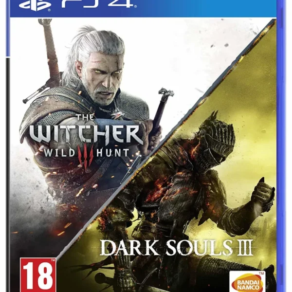The Witcher Wild Hunt + Dark Souls III PS4 Used