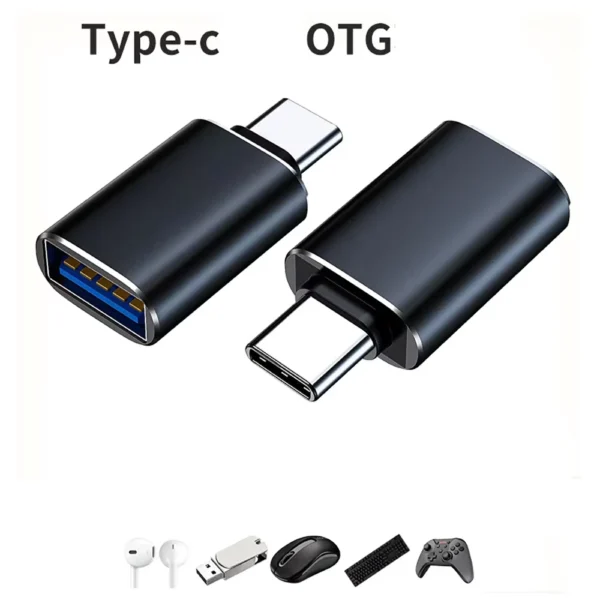 Adapter LW C302A USB 3.0 female to Type C male