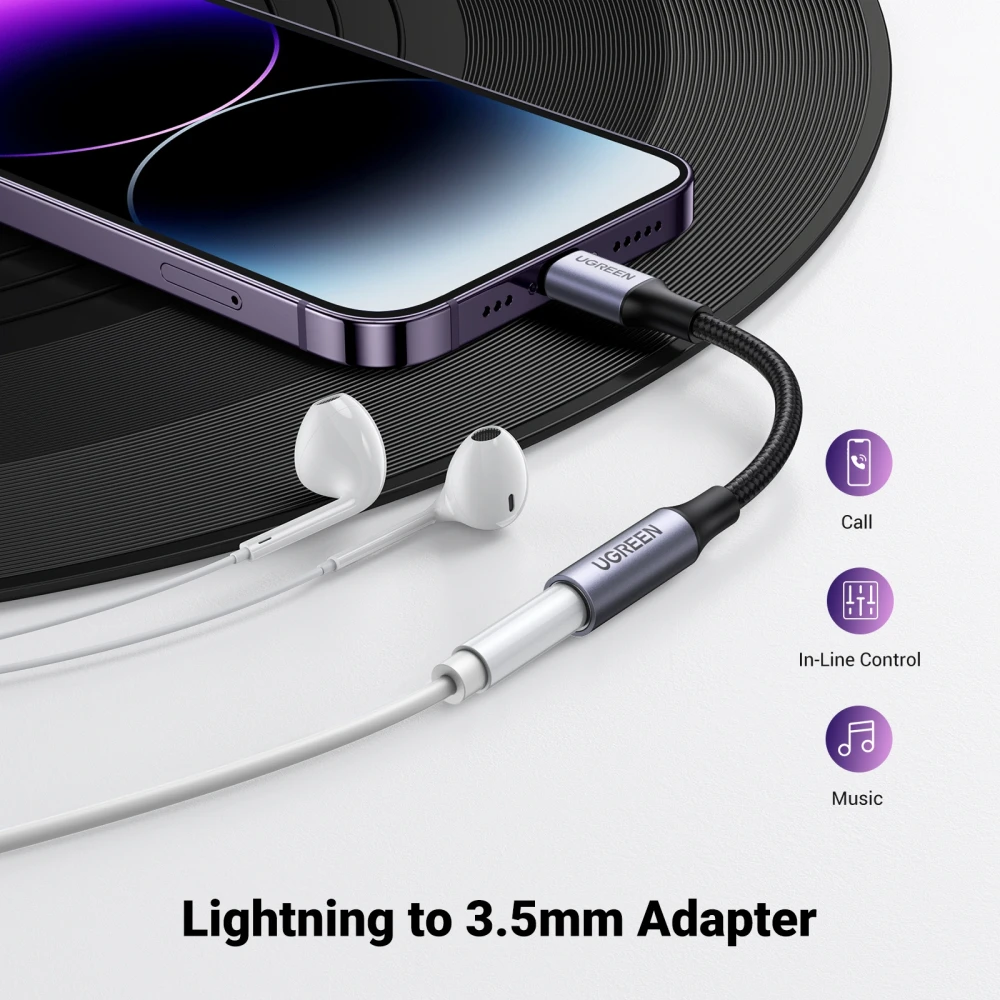 UGREEN Adapter Lightning to 3.5 US211