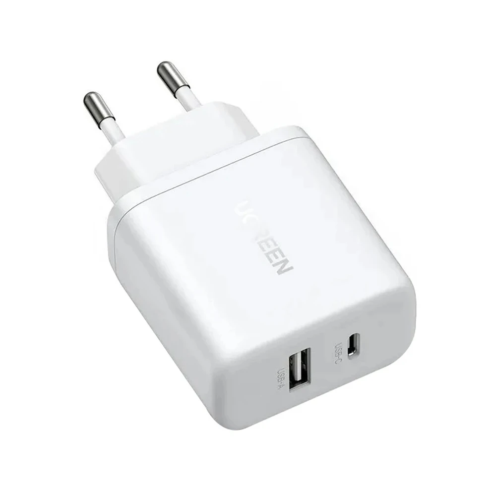 UGREEN Charger 2 Port Type C / USB X227 UGREEN Charger 2 Port Type C / USB X227