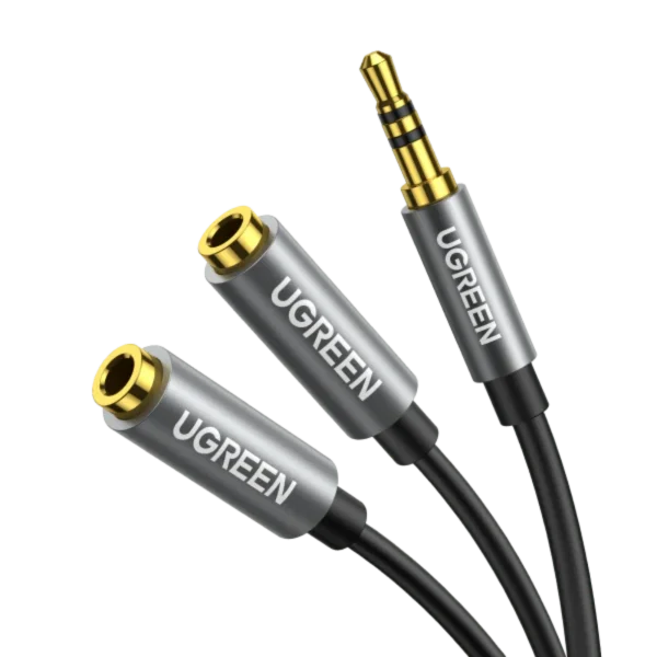 UGREEN Headphone Splitter 2Aux Adapter