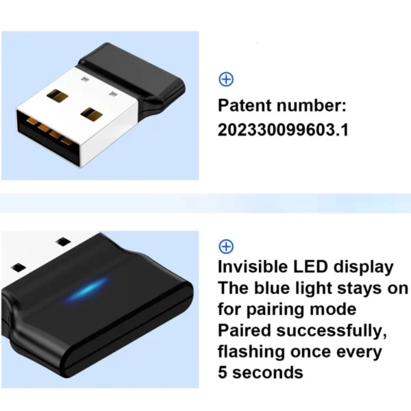 USB Bluetooth 5.3 OY313 for sound only