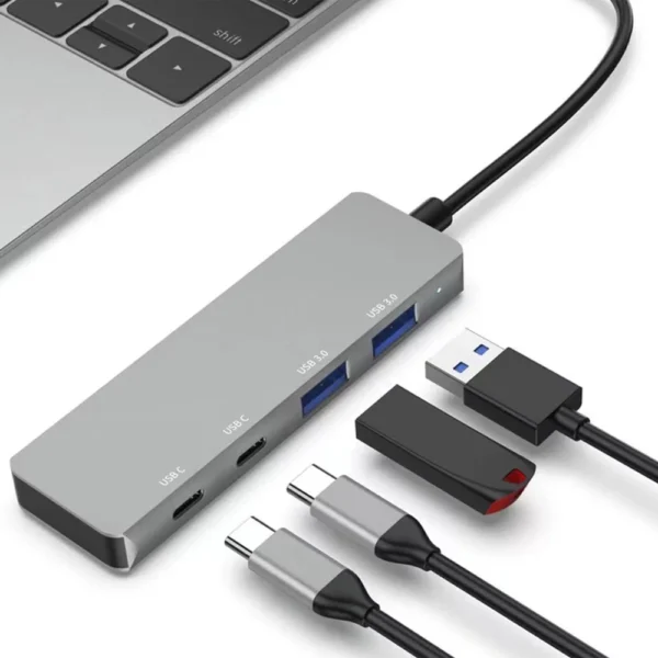 USB Hub Type C 4 port