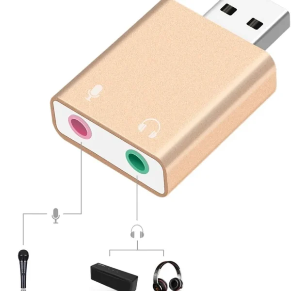 Usb Sound Card 7.1