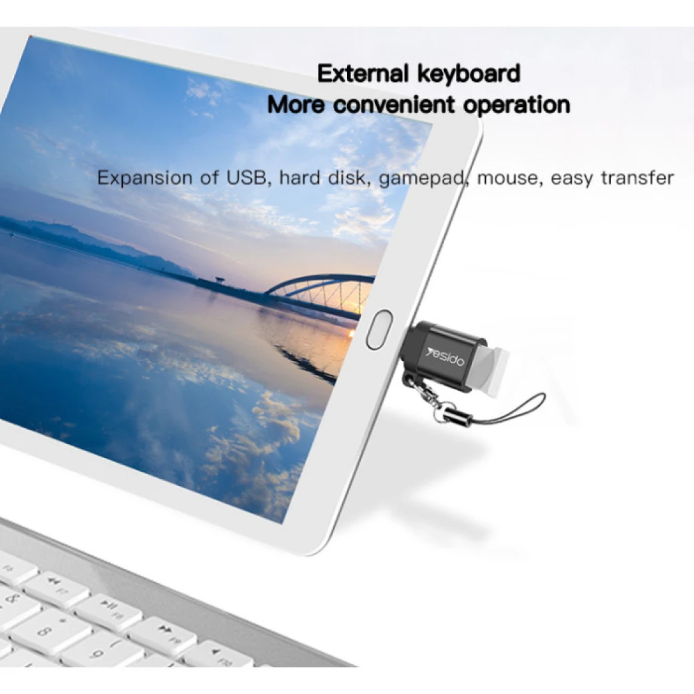 Yesido Adapter USB2C GS06